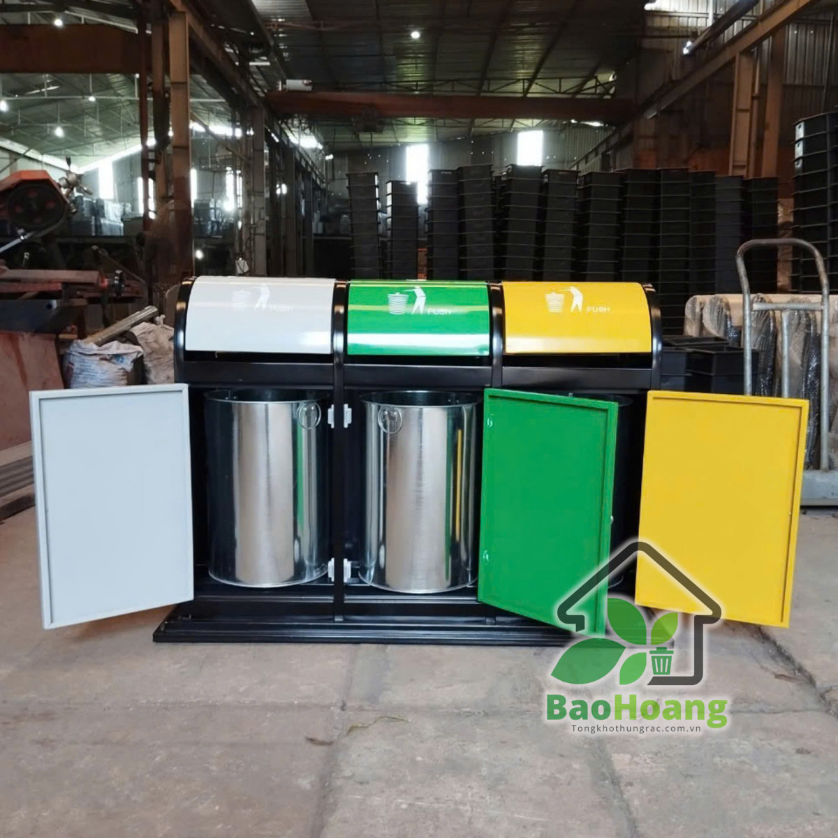 Thùng rác công cộng A58-3N - Ảnh 7