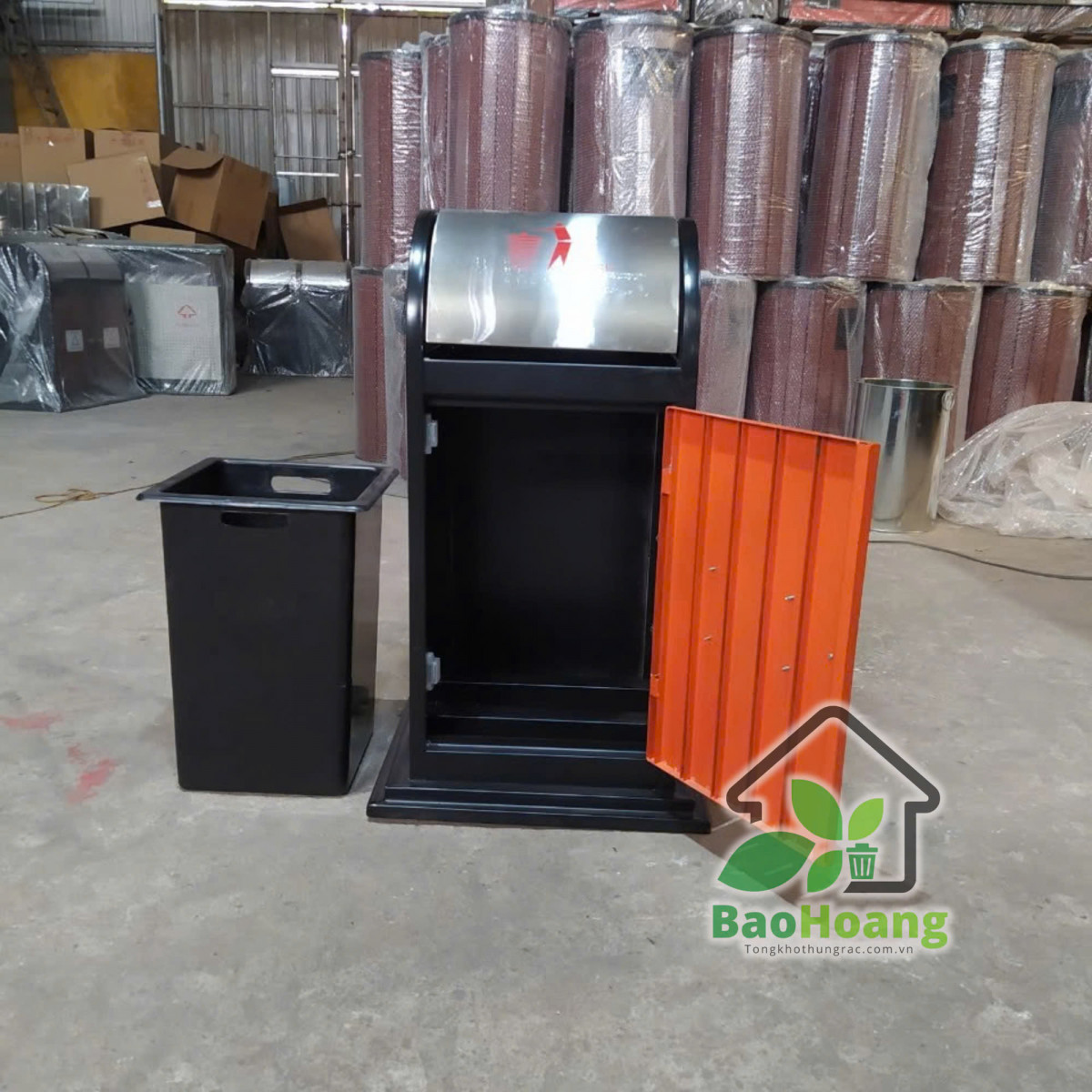 Thùng rác công cộng A78-B - Ảnh 10