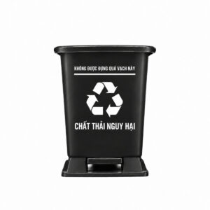 Thùng 30L đen